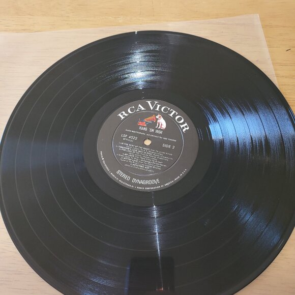 Hugo Montenegro Hang 'Em High Vinyl Record 1968 RCA Victor LSP-4022 Western LPC - Picture 6 of 9